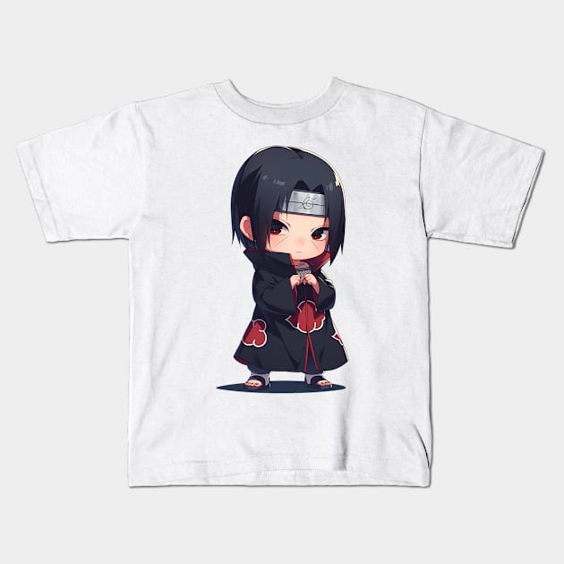 itachi Kids T-Shirt by peterdoraki